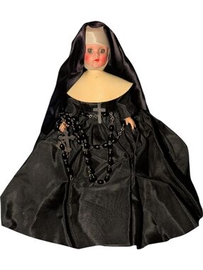 Vintage Catholic Nun Doll